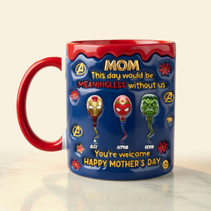 Power Mom Accent Mug - Personalized Mother's Day Gifts 01TYTI240326-Homacus