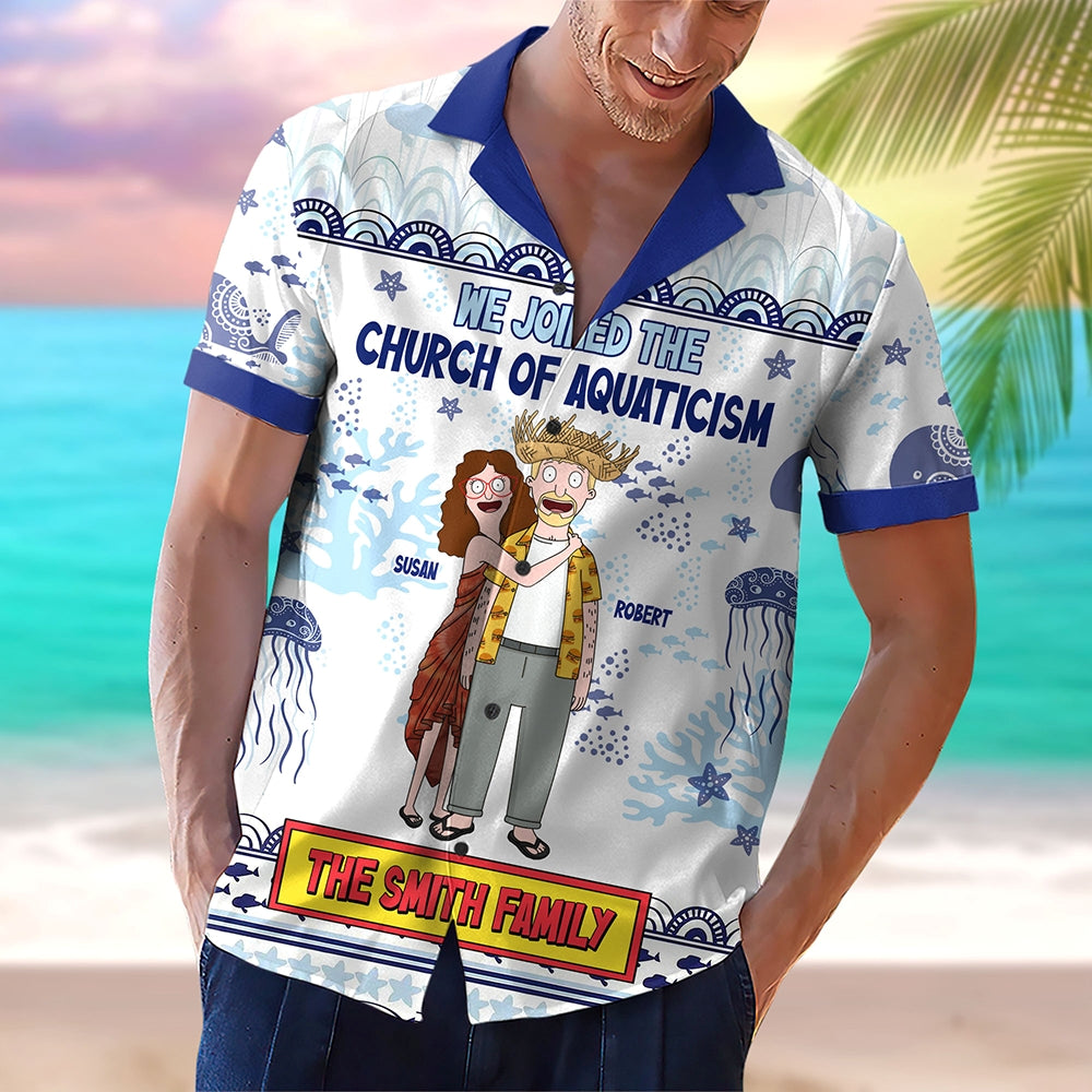 Personalized Gifts For Family Hawaiian Shirt, Funny Matching Shirts For Family Vacation 03qhti120225hg-Homacus