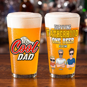 Personalized Gifts For Dad Beer Glass 02OHTI250524TM-Homacus