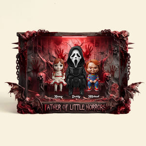 Father Of Little Horrors Acrylic Plaque - Personalized Gifts For Dads 02OHTI300426-Homacus