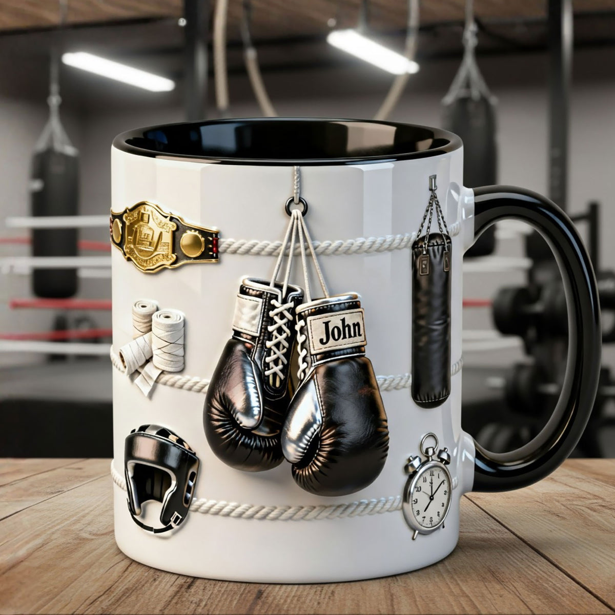 Boxing Gloves Coffee Accent Mug - Personalized Gifts For Boxing Lover Coffee Mug 03HYTI220126-Homacus