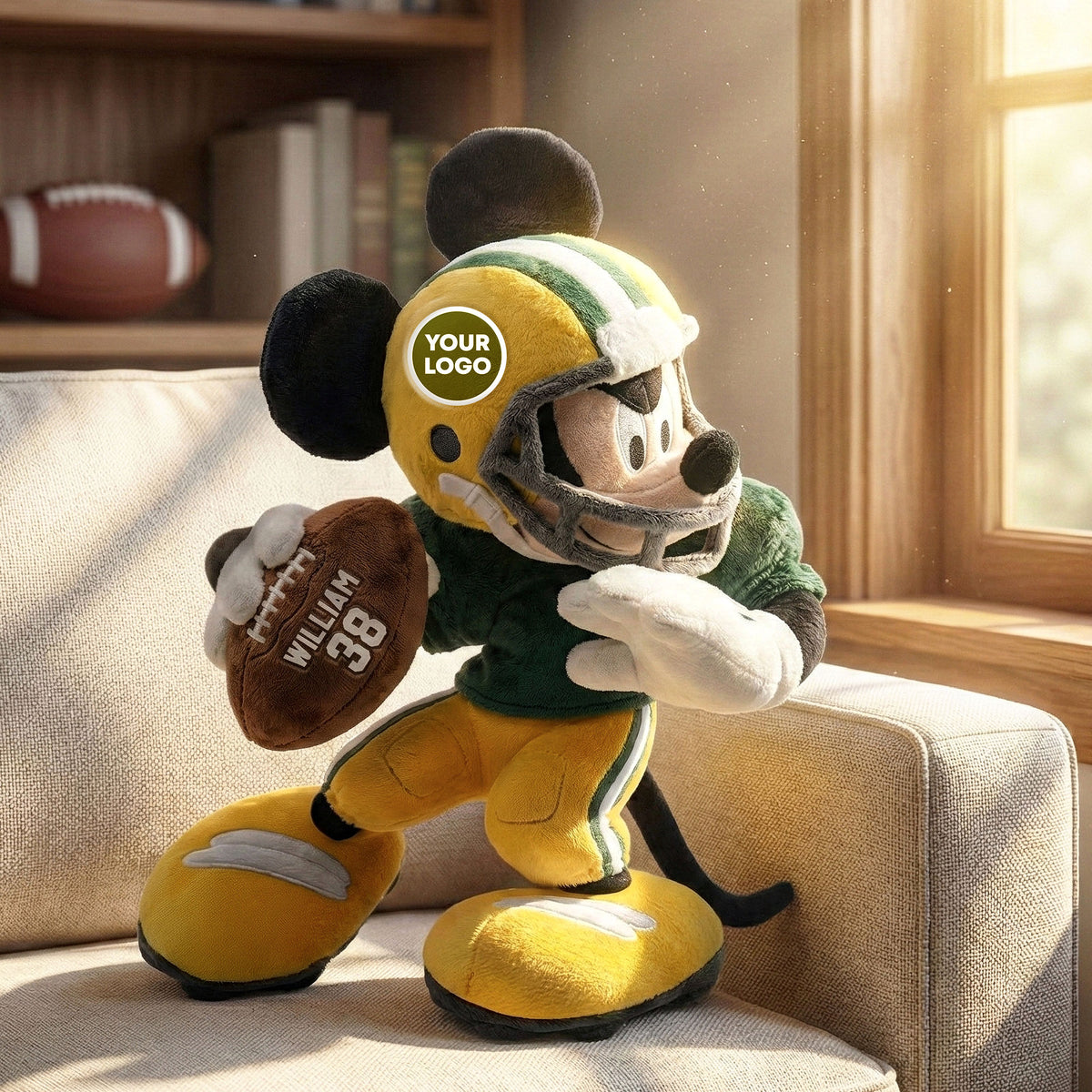 Sports Hero Pillow Personalized Gifts 01HUTI131225-Homacus