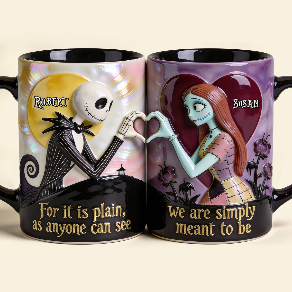Personalized Gifts For Couple Coffee Mug Set 06pati200126-Homacus