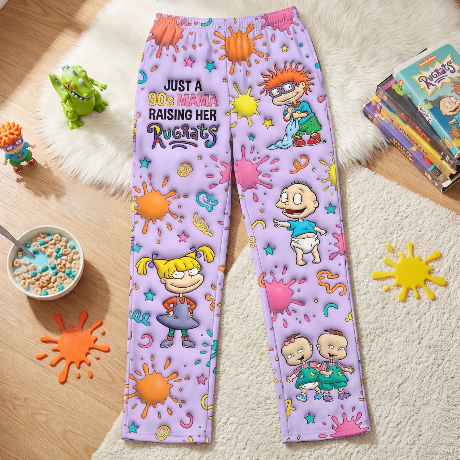 Funny Kids Pajama Pants Custom Photo Gifts For Mom 01NATI040326-Homacus