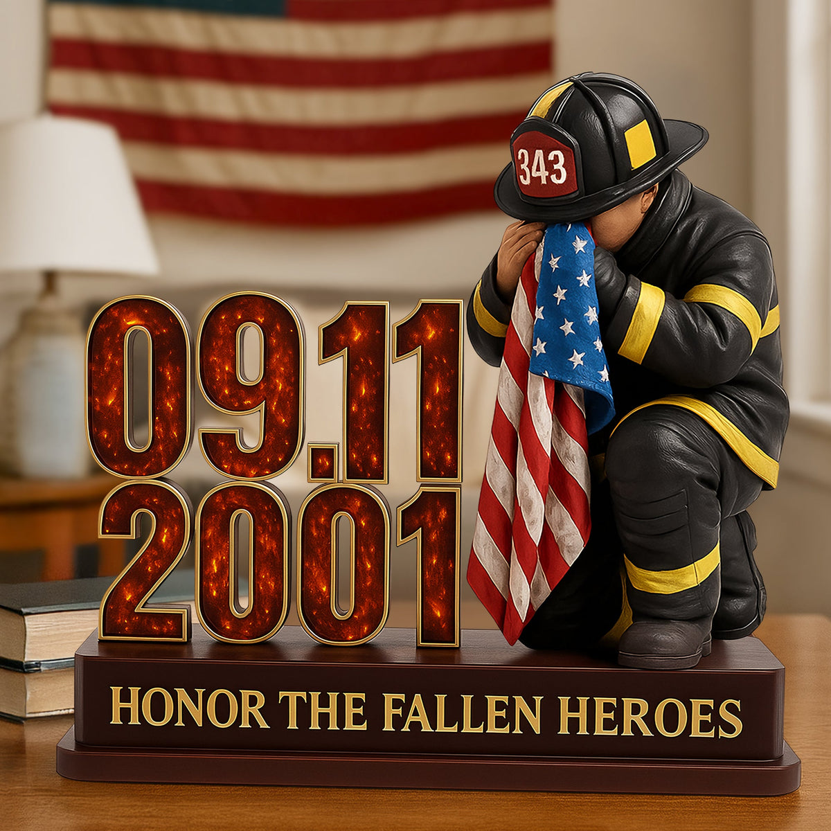 Fallen Firefighter Plaque - Personalized Gifts For Firefighter 02pgti060825-Homacus