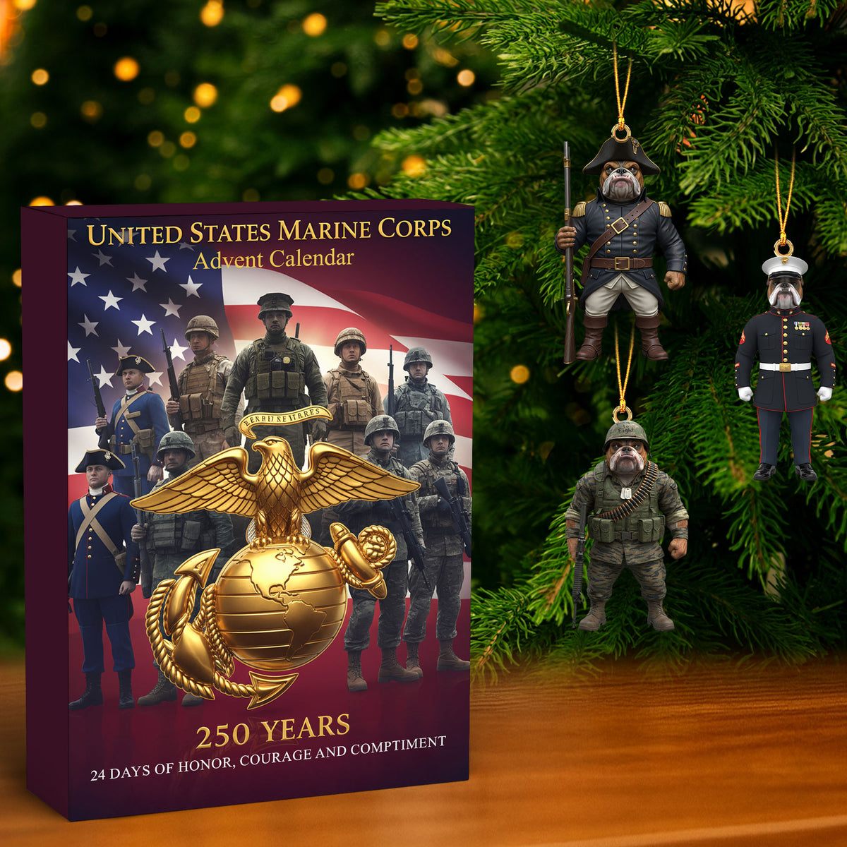 Military Blindbox - Gifts For Veteran Christmas Advent Calendar Blind Box 02HYTI101125-Homacus