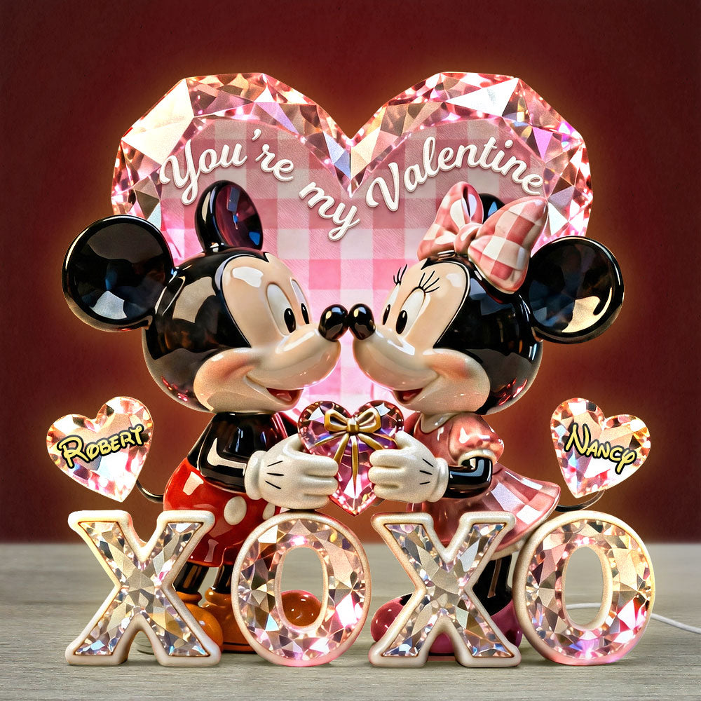 Romantic Couple Acrylic Light Box - Personalized Gifts For Couple 01pati150126-Homacus