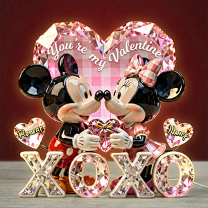 Romantic Couple Acrylic Light Box - Personalized Gifts For Couple 01pati150126-Homacus