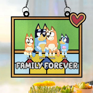 Personalized Gifts For Family Suncatcher Ornament 02ohti070624-Homacus