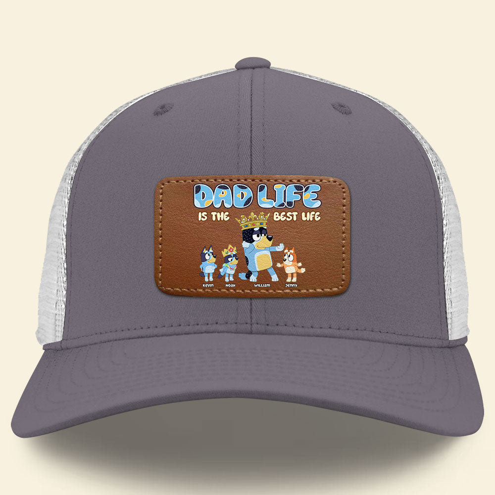 Dog Dad Trucker Hat - Personalized Gifts For Father 01KATI310524-Homacus