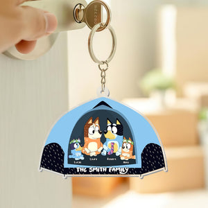 Personalized Gifts For Family Camping Keychain 02ohti170624-Homacus