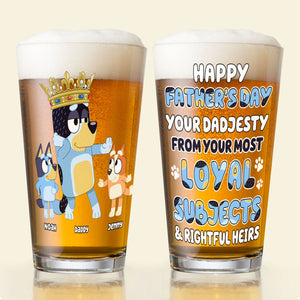 Personalized Gifts For Dad Beer Glass 04KATI090524-Homacus