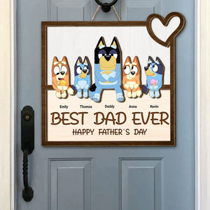 Personalized Gifts For Dad Wood Sign 06OHTI030524 Father's Day-Homacus