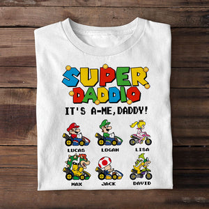 Personalized Gifts For Father Shirt It's A-Me, Daddy 05NATI110423-Homacus