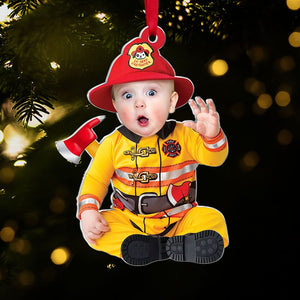 Custom Photo Christmas Gifts For Babies Ornament 02huti090924-Homacus