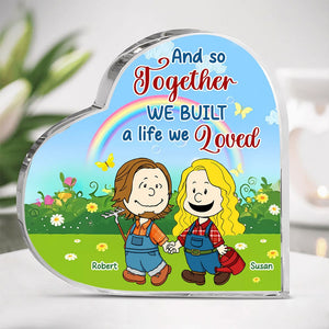 Personalized Gifts For Farmer Couple Heart Plaque 03toti200125hg-Homacus