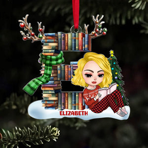 Custom Alphabet Letter Gifts For Book Lovers Ornament 02ohti151024-Homacus