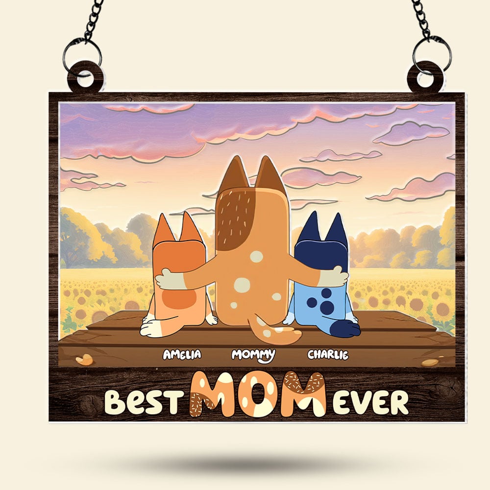 Personalized Gifts For Mom Suncatcher Ornament 01nati270325-Homacus