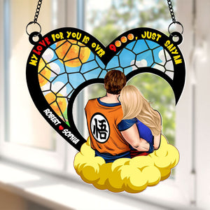 Personalized Gifts For Couple Suncatcher Ornament 05htti040624hh-Homacus