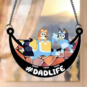 Personalized Gifts For Dad Suncatcher Ornament 02OHTI250424-Homacus