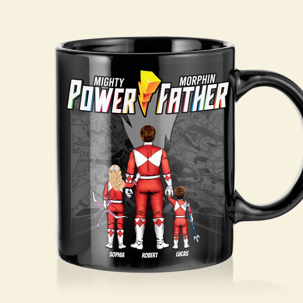 Power Father Mug - Personalized Gifts For Dad 031HUTI200424HH-Homacus