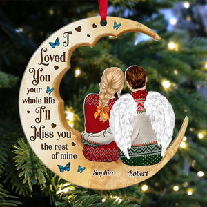 Personalized Gifts For Heaven Christmas Ornament 03ohti071124-Homacus