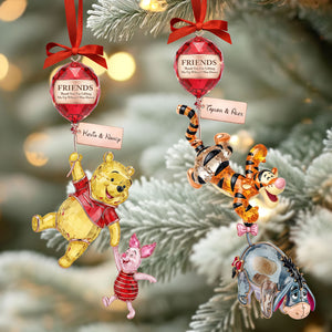 Good Friends Lift Each Other Up Ornament, Personalized Gifts For Friends 05qhti220925-Homacus