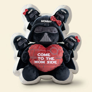 Come To The Mom Side - Personalized Gifts For Mom Shaped Pillow 04nati260326-Homacus