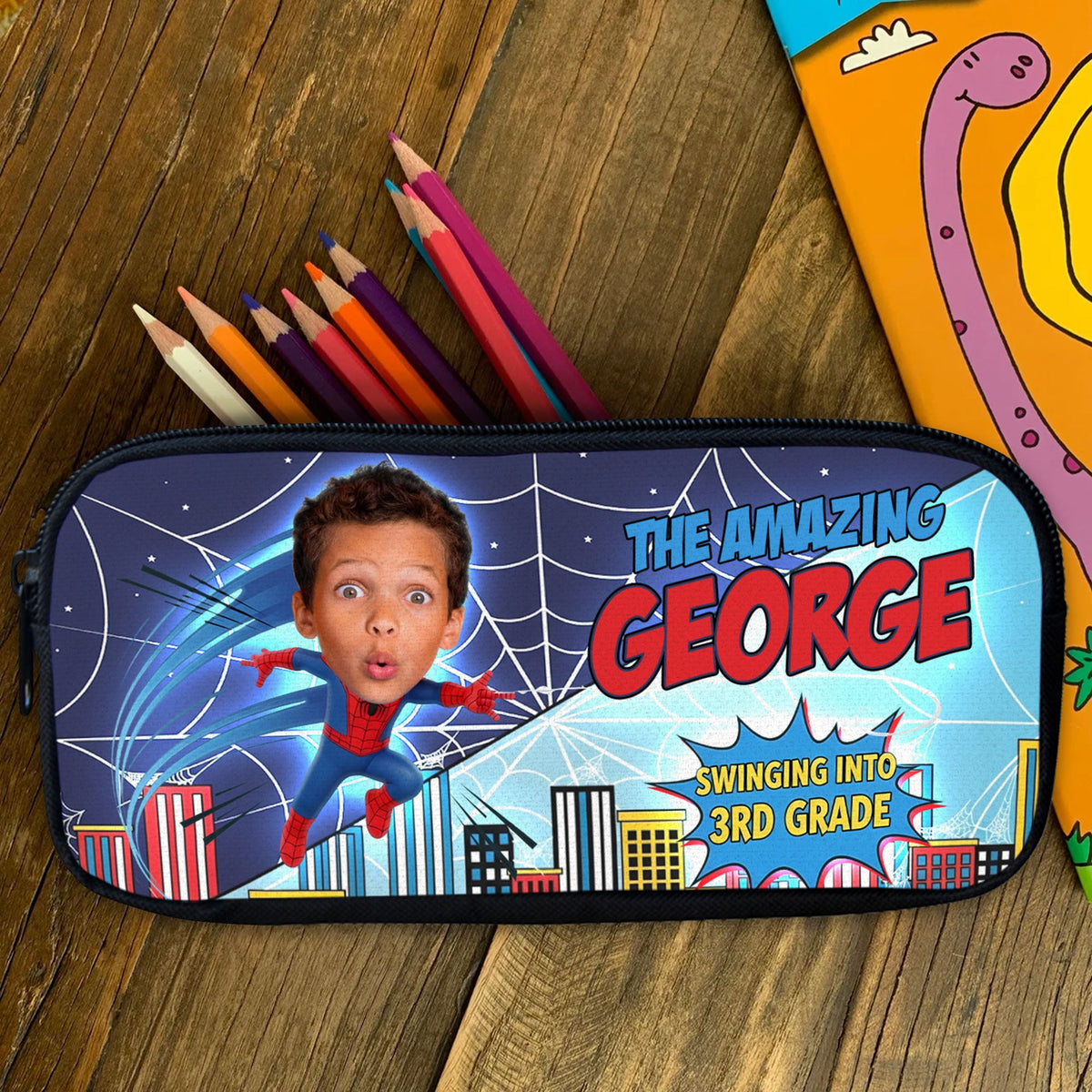 Amazing Grade Pencil Case - Custom Photo Gifts For Kids 04tgti260625-Homacus
