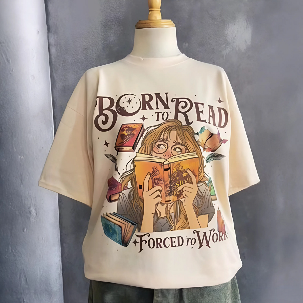 Born To Read Shirt - Gifts For Book Lovers 62laxx180725-Homacus