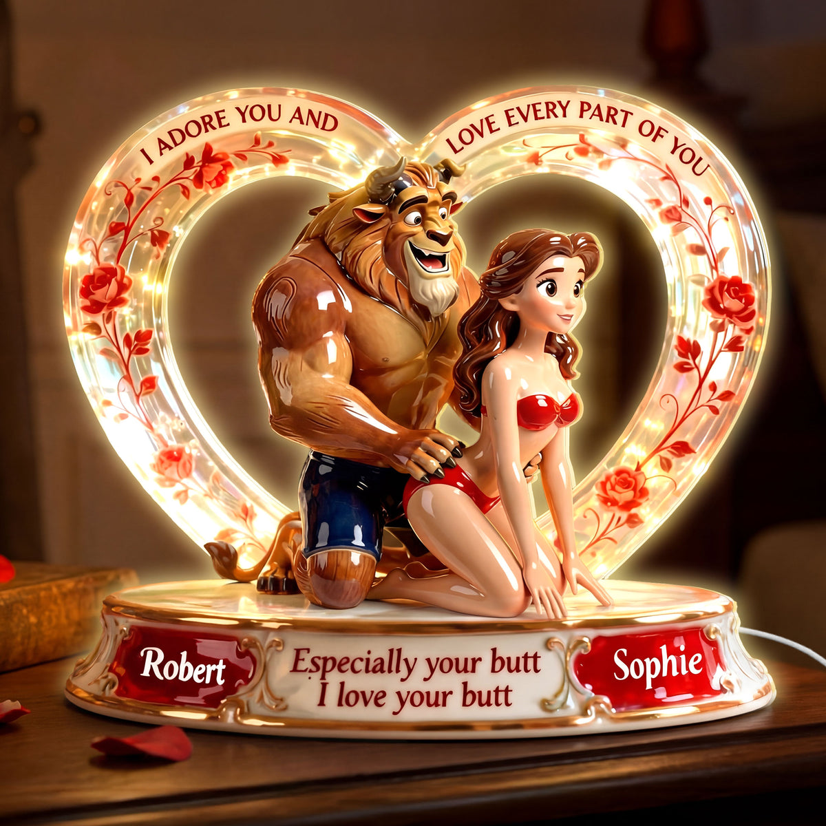 Naughty Couple Acrylic Light Box - Personalized Gifts For Couple 03ohti291225-Homacus