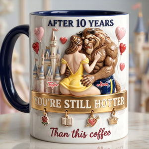 Fairytale Couple Accent Mug - Personalized Gifts For Couple 02qhti311225-Homacus