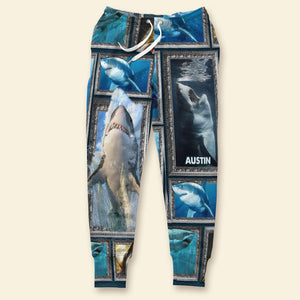 Personalized Gifts For Shark Lovers Sweatpants 06ACTI211224-Homacus