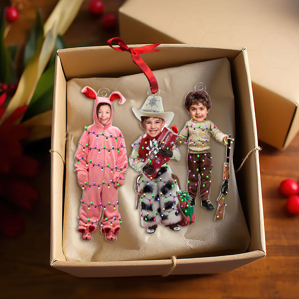 Custom Photo Gifts For Kids Christmas Ornament 01huti111024-Homacus