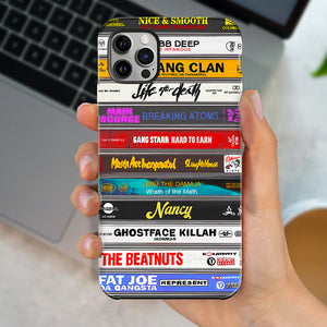 Personalized Gifts For Fan Hip-hop Lover Cassette Tapes Phone Case 03xqti220125-Homacus