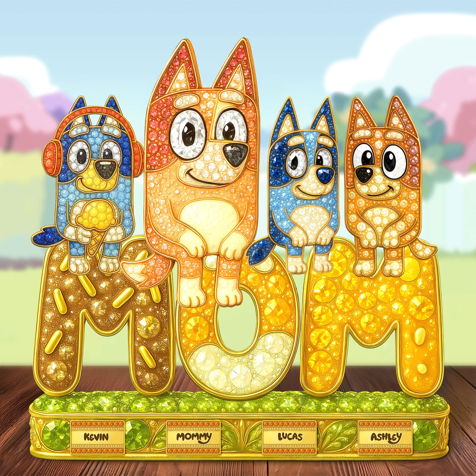 Dog Mom Acrylic Plaque - Personalized Gifts For Mother 02OHTI190425-Homacus