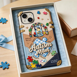 Cute Autism Mom Phone Case, Personalized Gifts For Autism Mom 03qhti100426-Homacus