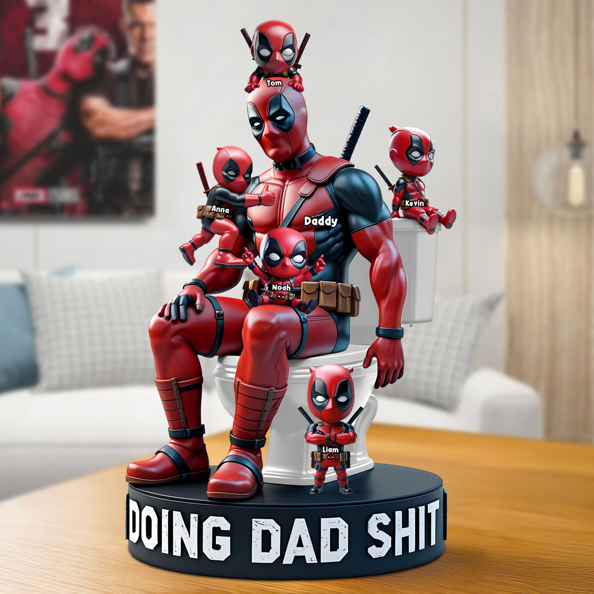 Doing Dad Sh** Plaque - Personalized Christmas Gifts For Dad 02nati140525-Homacus