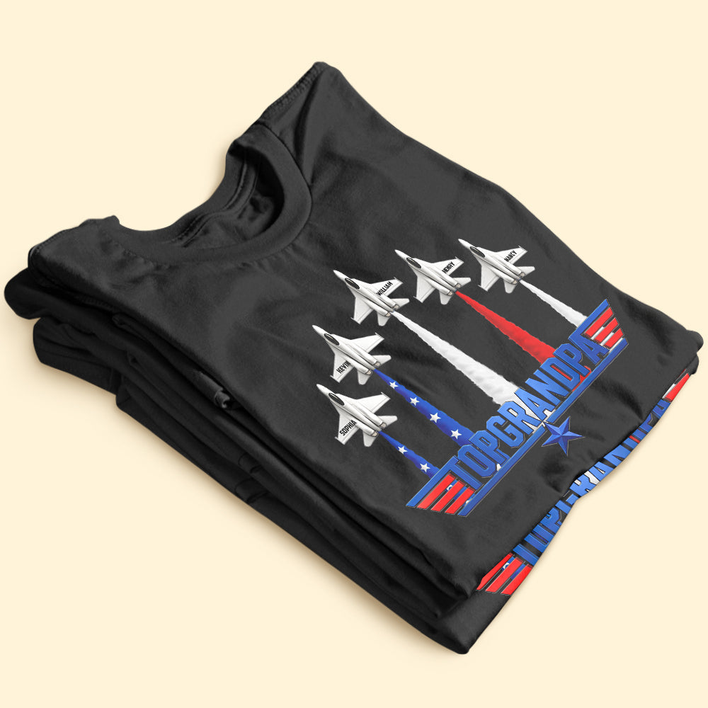 Top Grandpa Shirt - Personalized Gifts For Grandpa 02ohti090625-Homacus