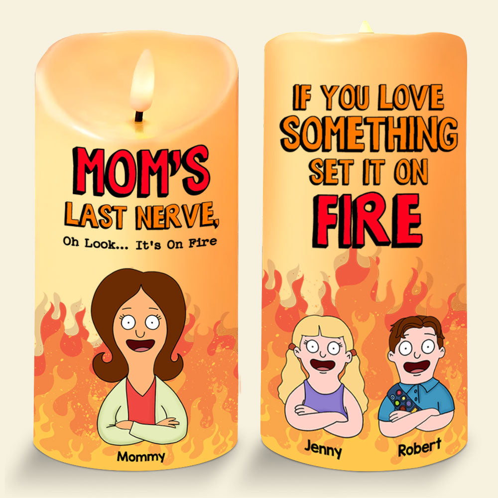 Personalized Gifts For Mom LED Candle 05kati110325hg-Homacus