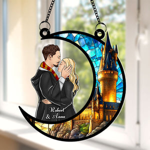 Personalized Gifts For Couple Suncatcher Ornament 02huti150524tm-Homacus