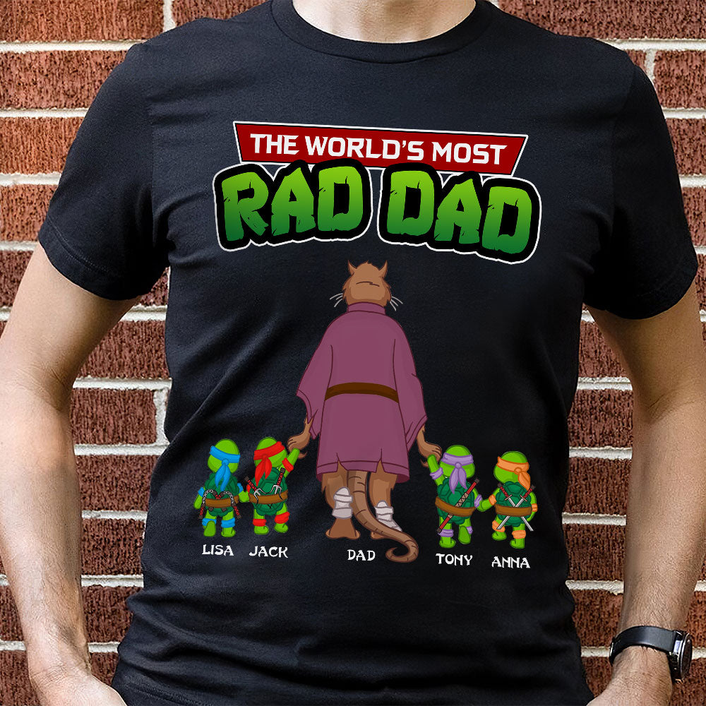 Personalized Gifts For Dad Shirt Most Rad Dad 03HUTI250523-Homacus