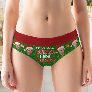 Custom Photo Gifts For Christmas Men's Boxers and Women's Brief 01xqti120924-Homacus