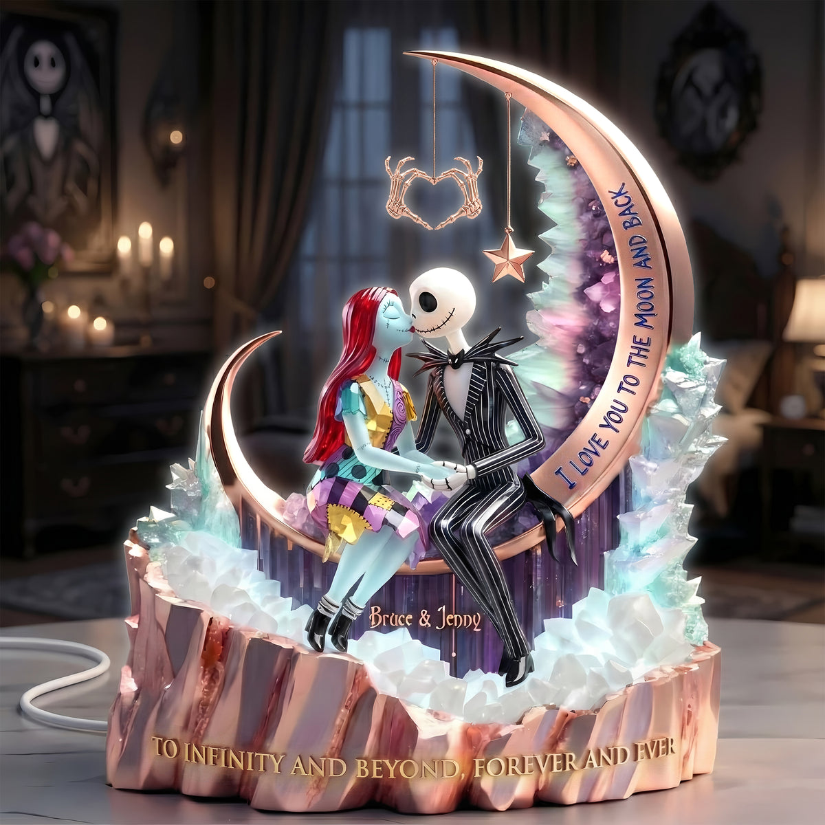 Kissing Couple Light Box Personalized Gifts For Couple 04qhti291125-Homacus