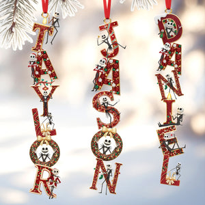 Custom Alphabet Letter Ornament Personalized Christmas Gifts 04ohti251025-Homacus