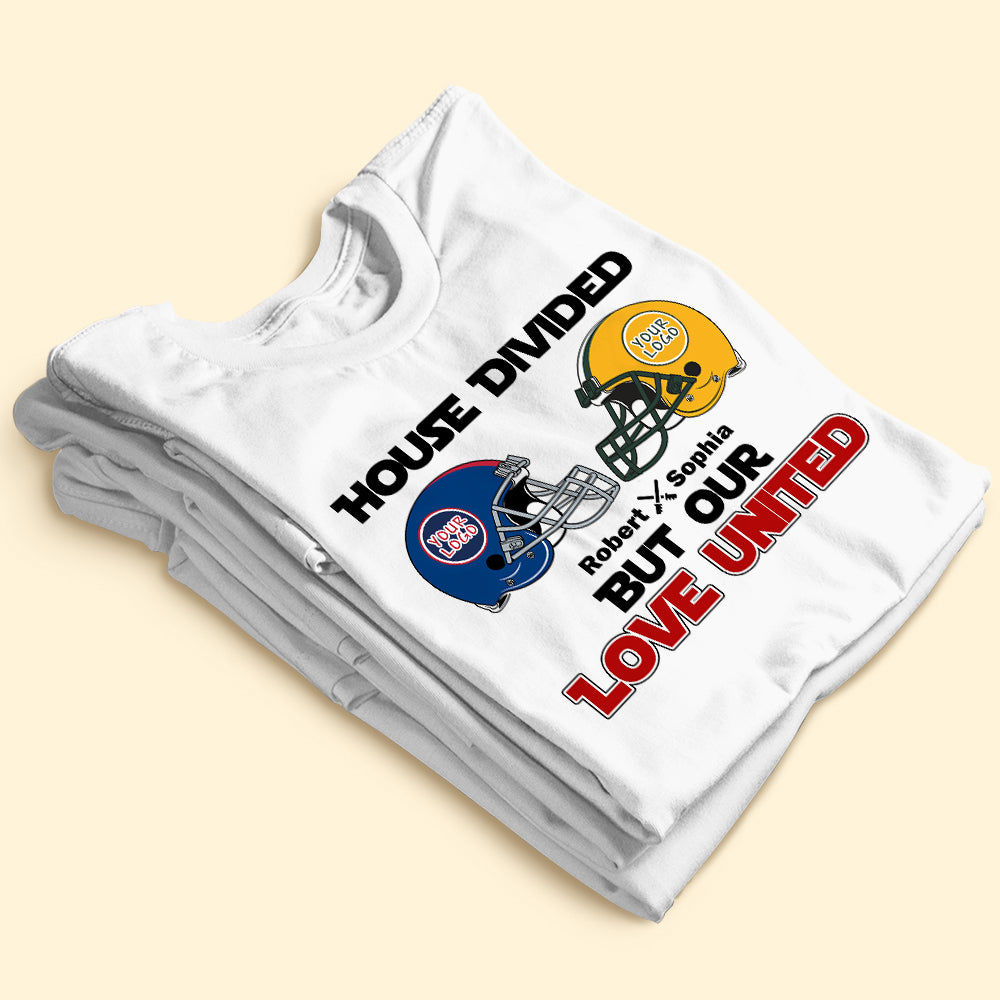 Custom Team Logo Gifts For Couple Shirt 02huti181023 American Football Team-Homacus