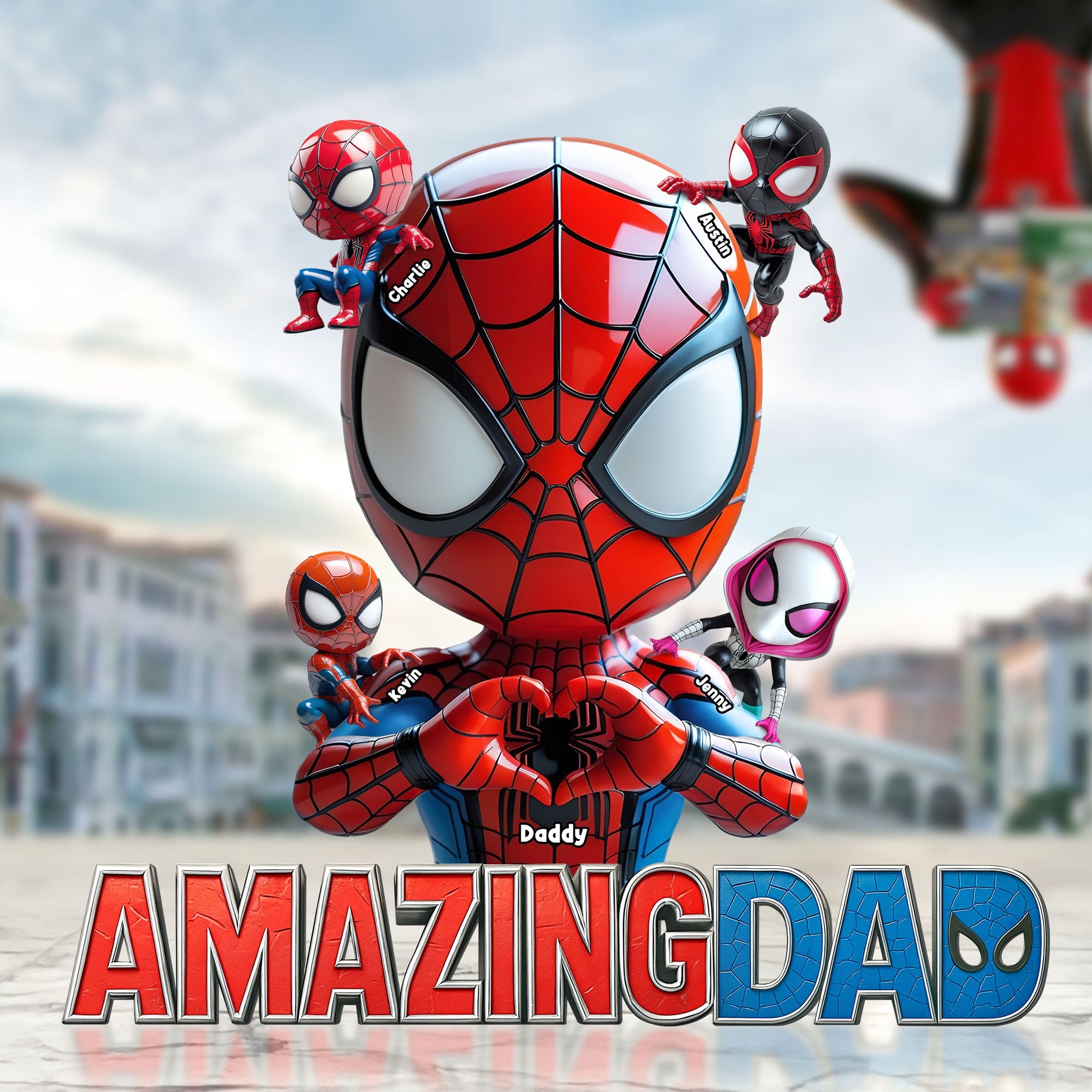 Amazing Spider Plaque Personalized Gifts For Dad 04nati080525-Homacus