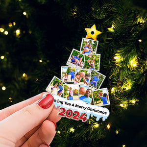 Basketball Custom Photo Acrylic Christmas Ornament 023HUTI260924 Gift For Basketball Players ct141124-Homacus