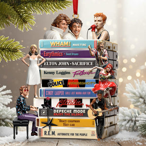 New Wave Geek Acrylic Ornament, Personalized Gift For Gen X and Gen Y 03QHTI031125-Homacus