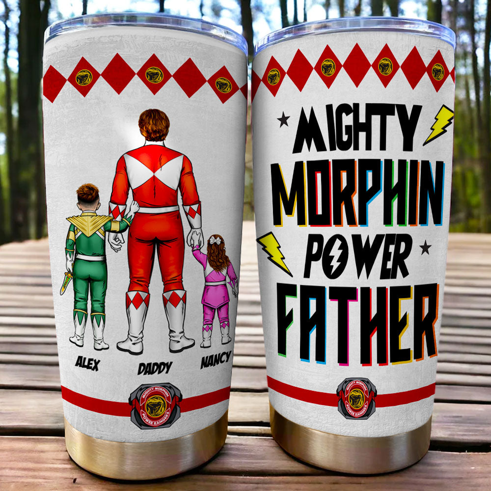 Power Father Tumbler - Personalized Gifts For Dad 01huti170525-Homacus
